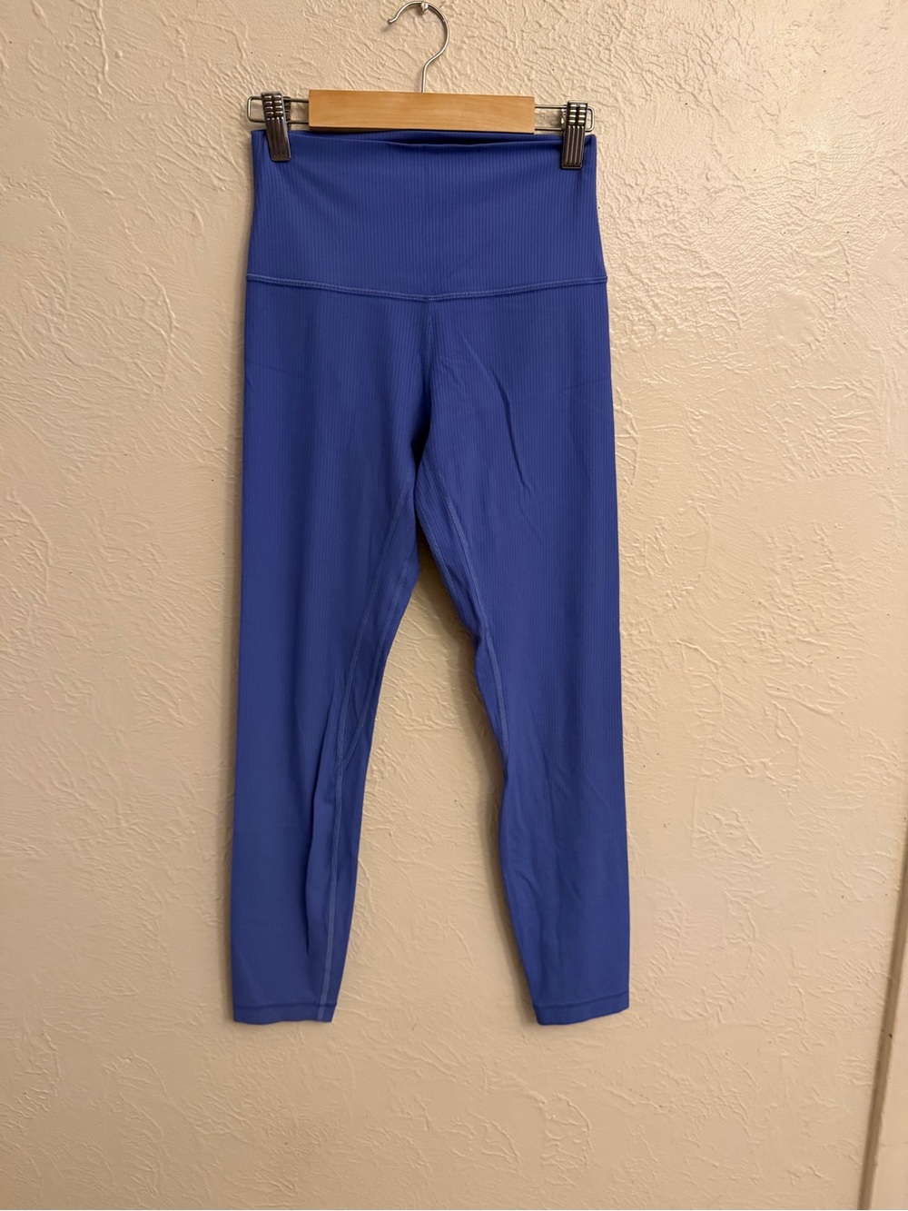 lululemon athletica align Ribbed High-Waist Leggings in Royal Blue